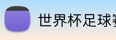 世界杯足球赛官网 Logo